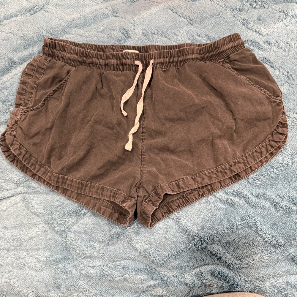 Billabong Black Athletic Shorts soft and comfy cotton viscose